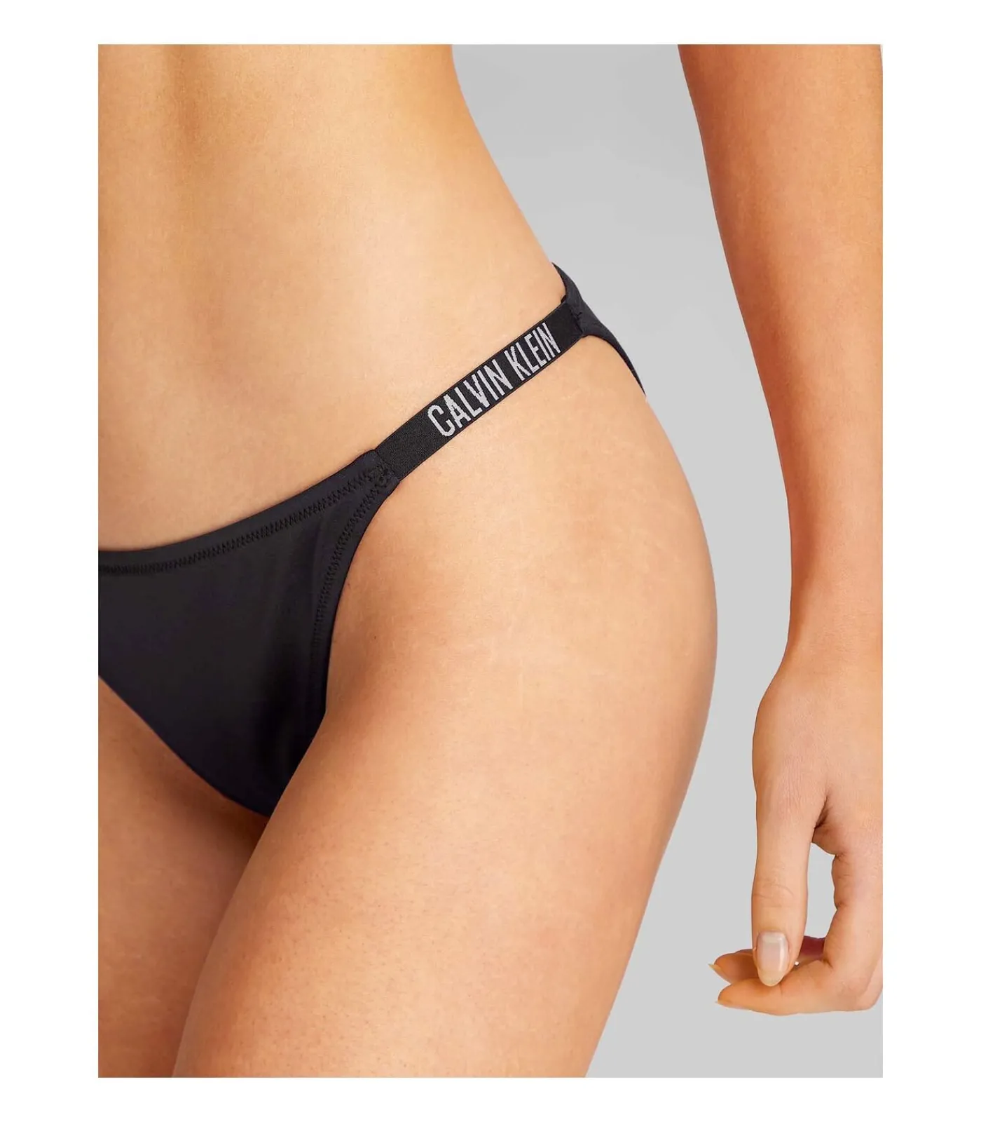 Calvin Klein Cheeky String Bikini black Clearance
