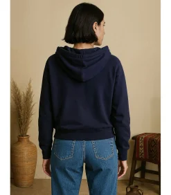 J&JOY Chica dames marineblauwe sweater blue Hot