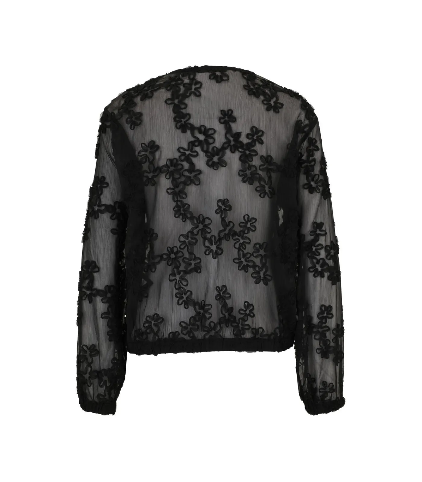 Zero Chiffonbluse black Online