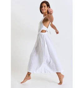 Banana Moon Chique witte lange jurk HELOISE CHERYLL white Online