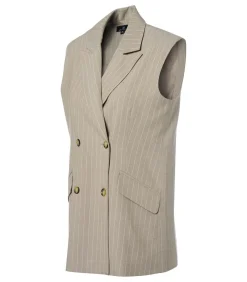 Mart Visser Chloe Gilet Zand / Offwhite multicolor Clearance