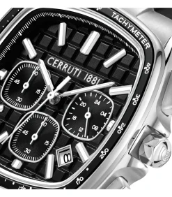 Cerruti 1881 Chronograaf Casale Black - Silver black/silver Clearance