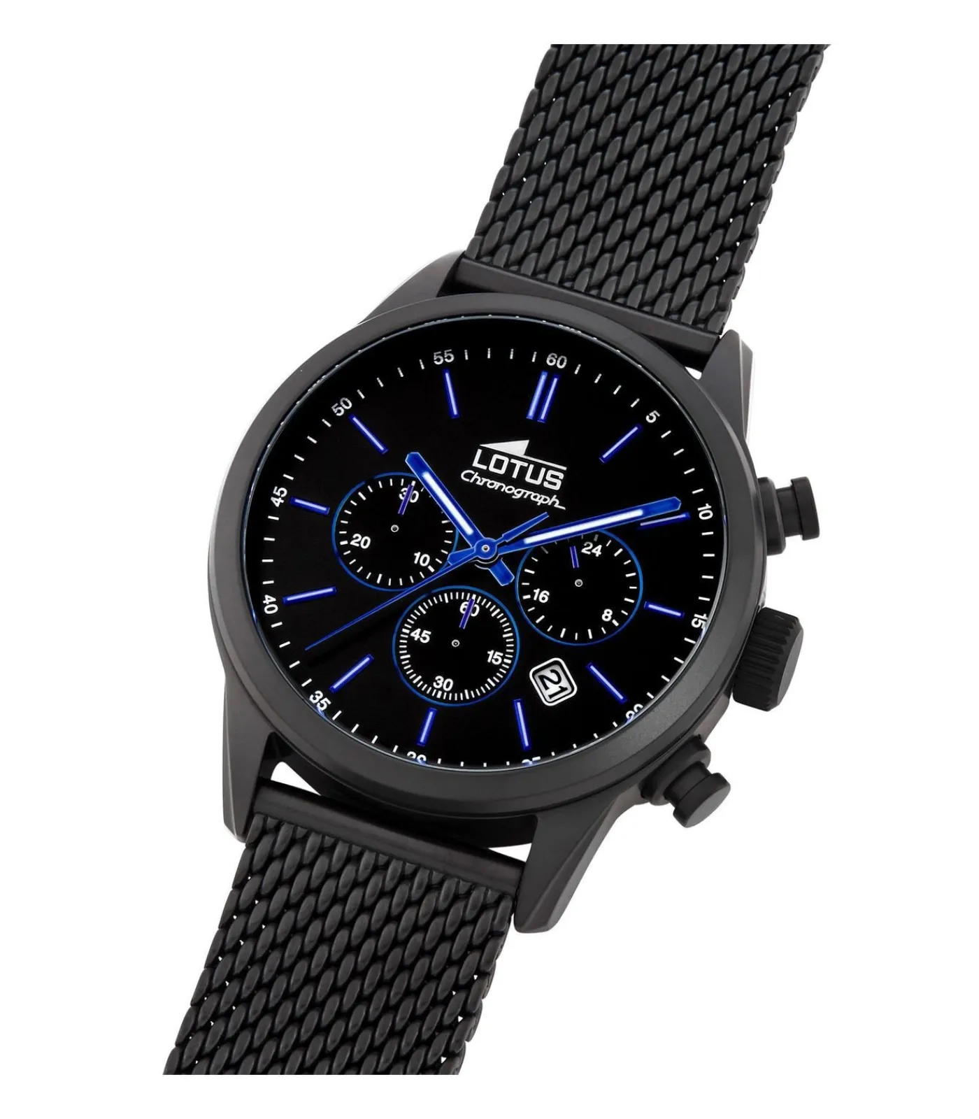 Lotus Chronograaf Chrono black Discount