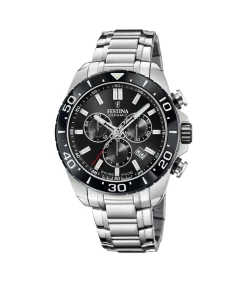 FESTINA Chronograaf Chrono Swiss Made black