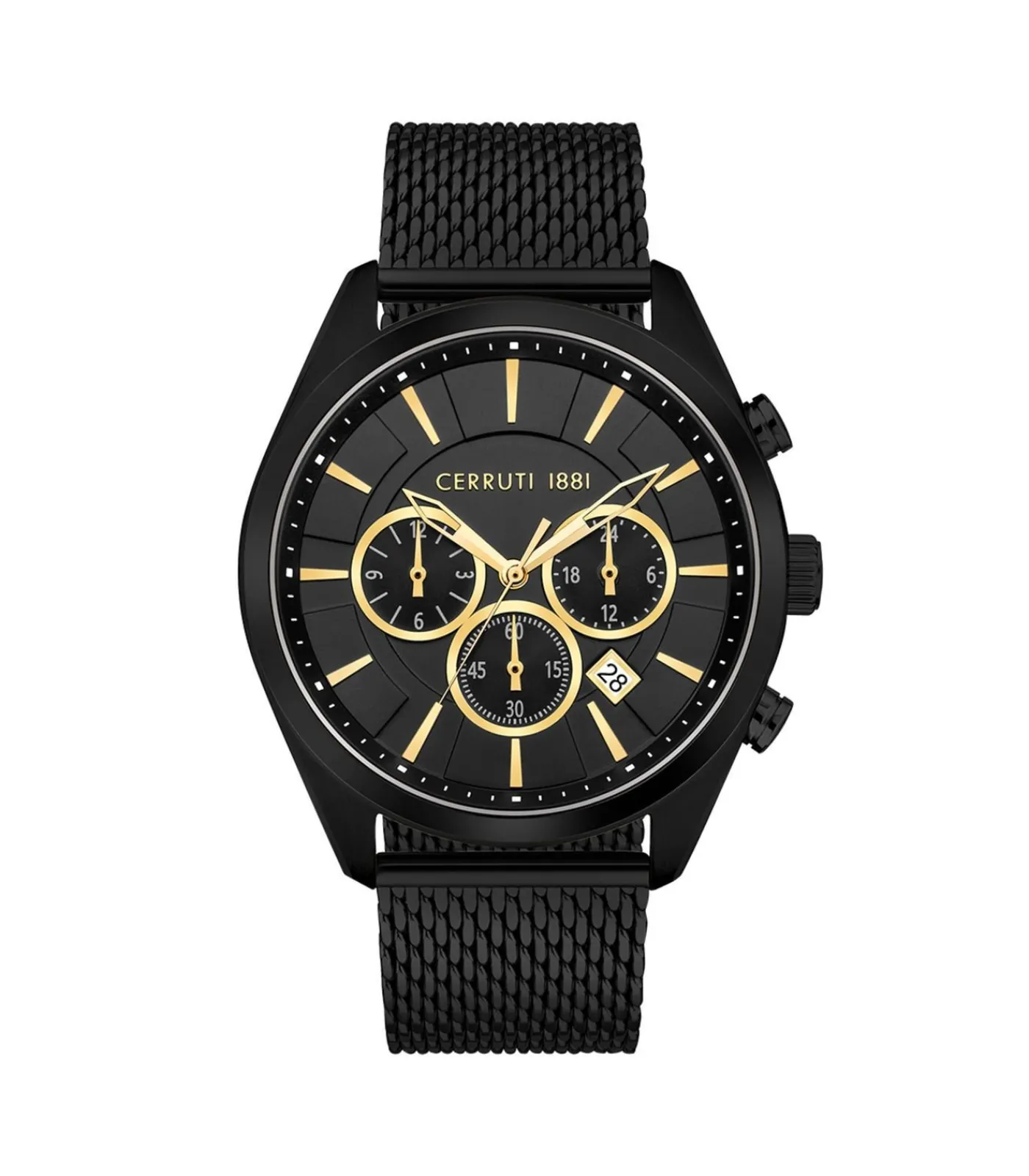 Cerruti 1881 Chronograaf Grottamare Black&Gold black/gold Best
