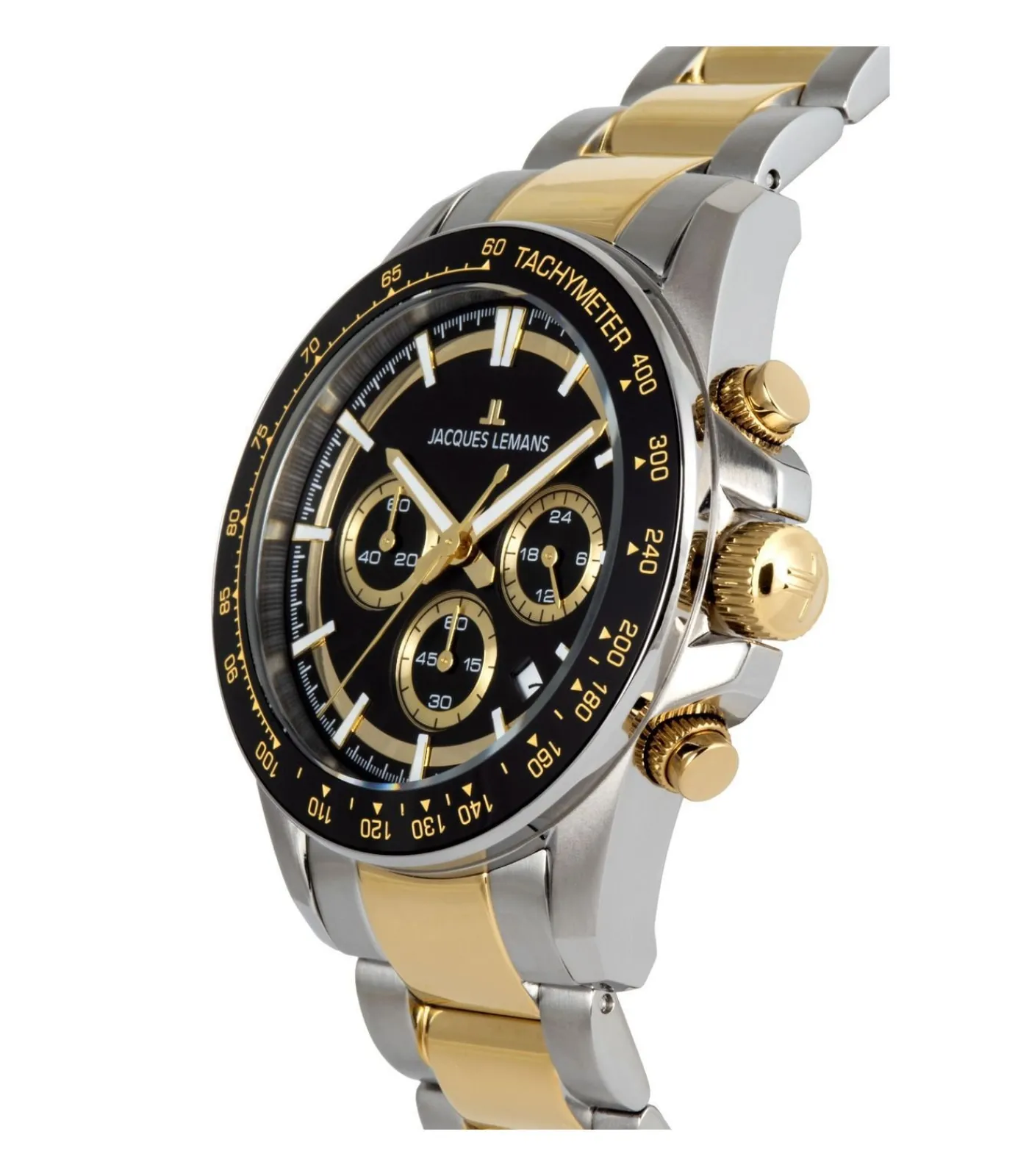 Jacques Lemans Chronograaf Liverpool Black - Gold black/gold Online