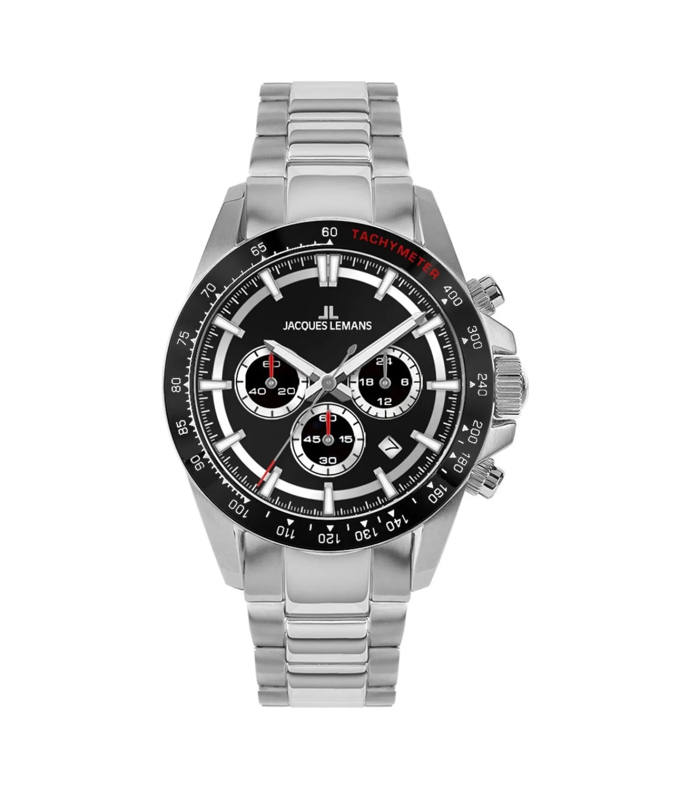 Jacques Lemans Chronograaf Liverpool black Best