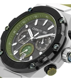 Cerruti 1881 Chronograaf Lucardo Olive oliveGreen Discount