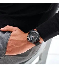 Cerruti 1881 Chronograaf Positano black Outlet