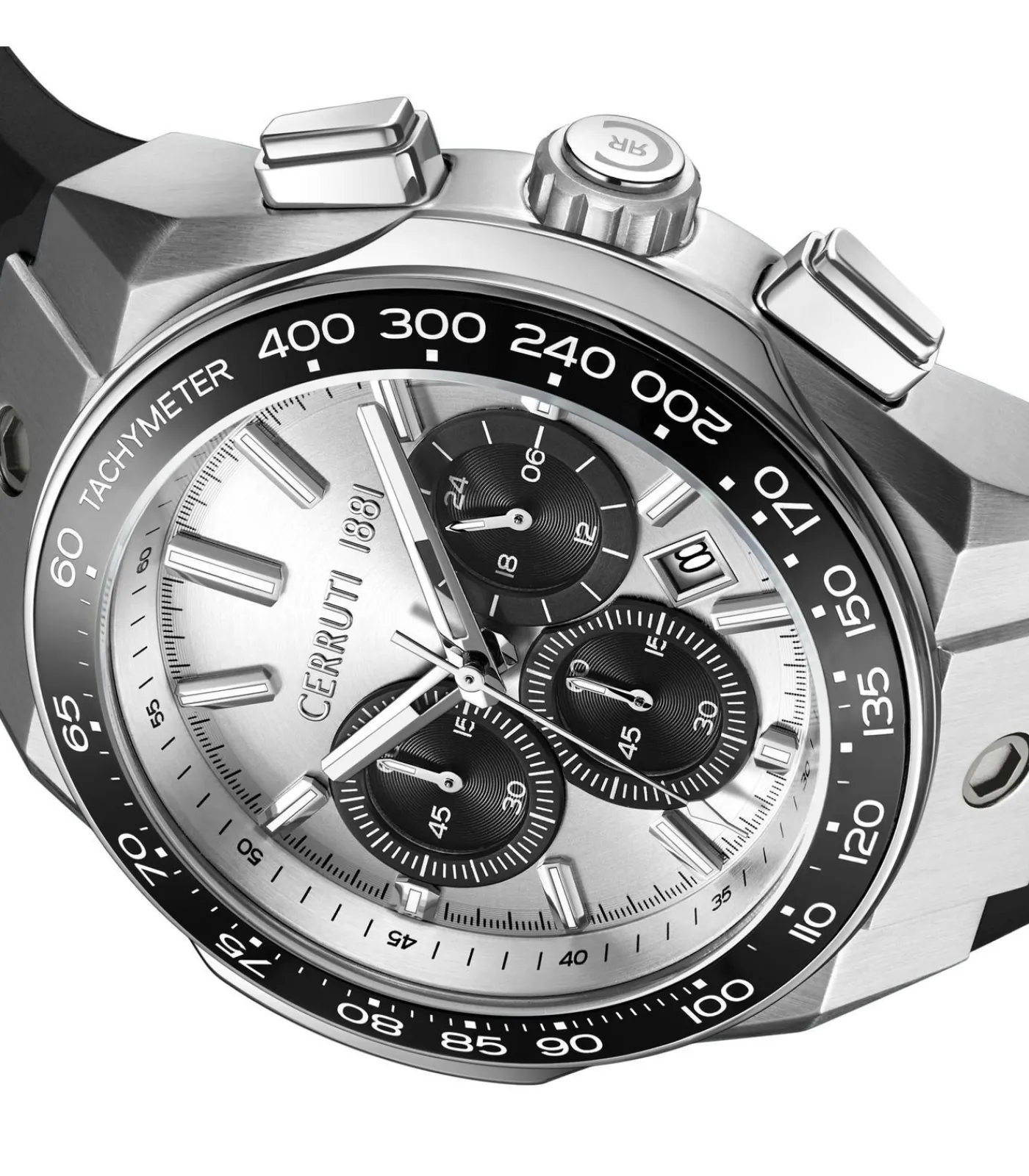 Cerruti 1881 Chronograaf Ruscello Black - Silver black/silver