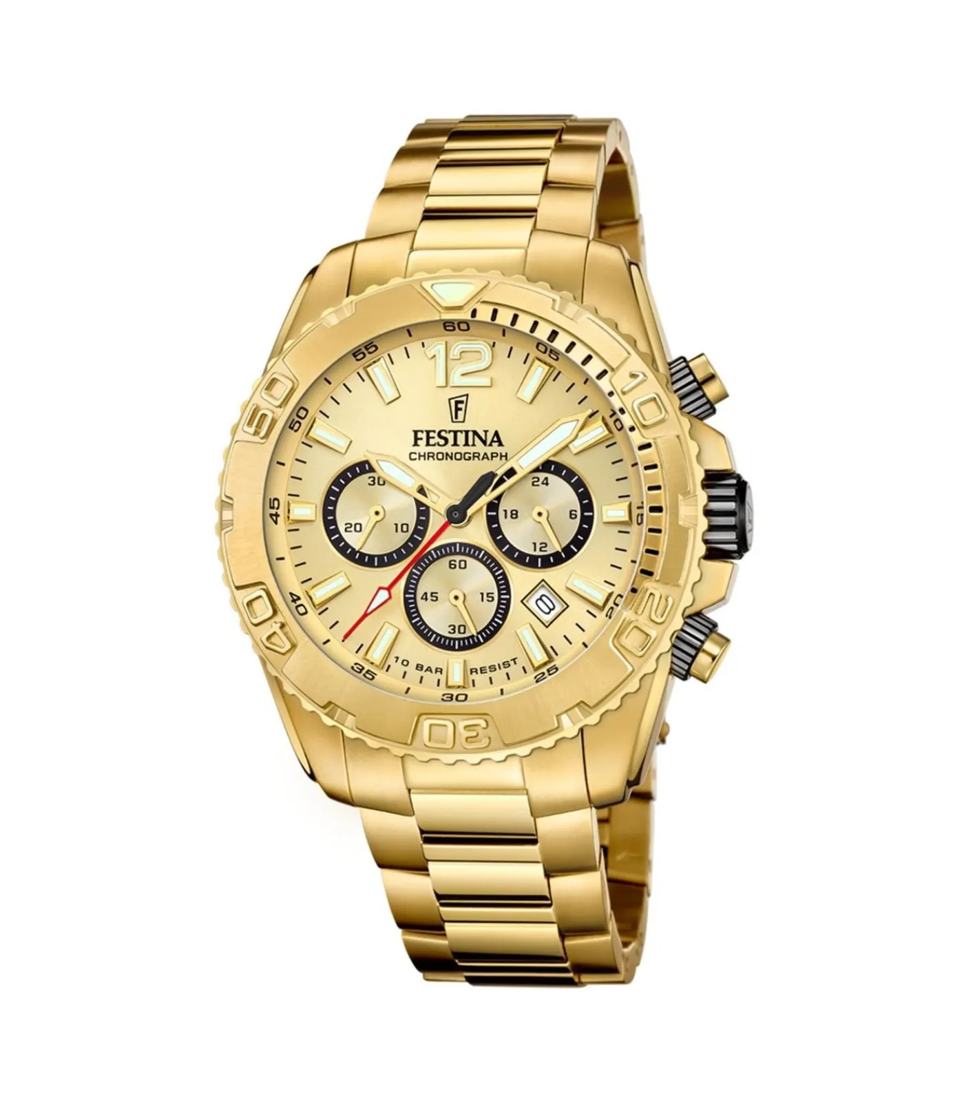 FESTINA Chronograaf Timeless Chronograph gold Sale