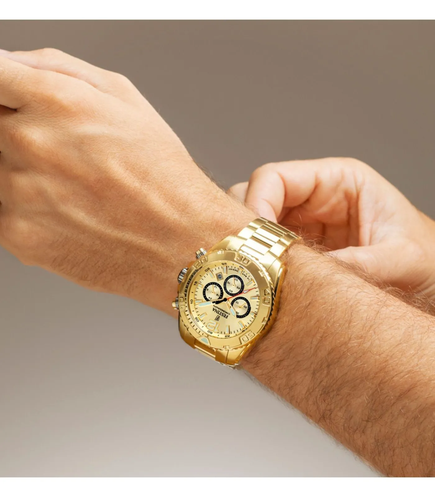 FESTINA Chronograaf Timeless Chronograph gold Sale