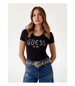 GUESS Cn Ss Logo Tee black Best