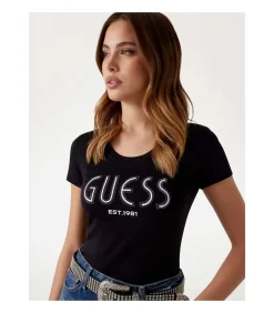 GUESS Cn Ss Logo Tee black Best