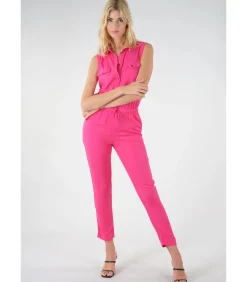 Deeluxe Combinaison pantalon couleur unie red Hot
