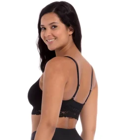 MAGIC Bodyfashion Comfort Bra Spaghetti Lace black Discount
