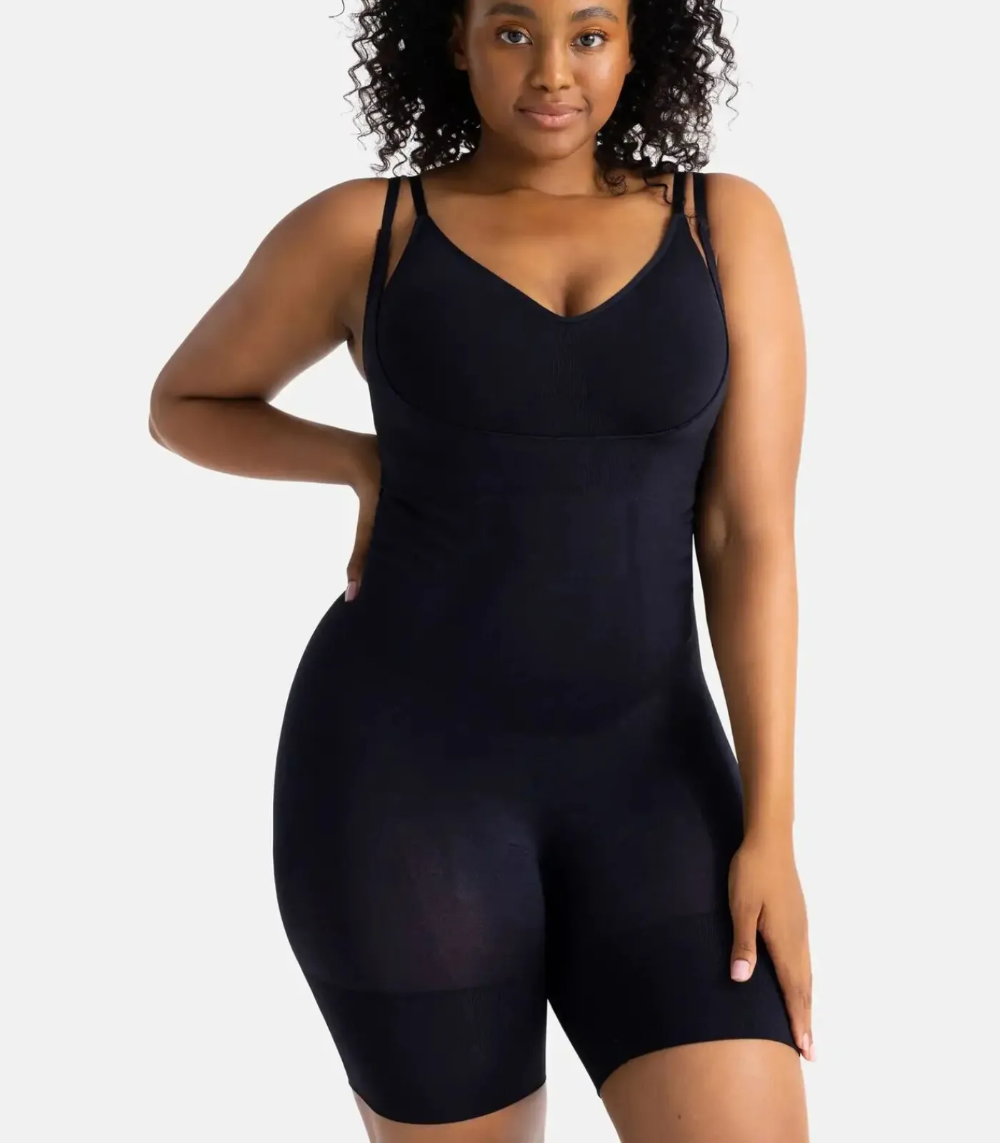 Dorina Corrigerende body met pijpjes naadloos - Absolute Sculpt - Naadloos shapewear bodysuit - Buik, taille en benen corrigerend black Outlet