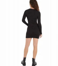 Tommy Jeans CORSET - Jurk - Zwart black Outlet
