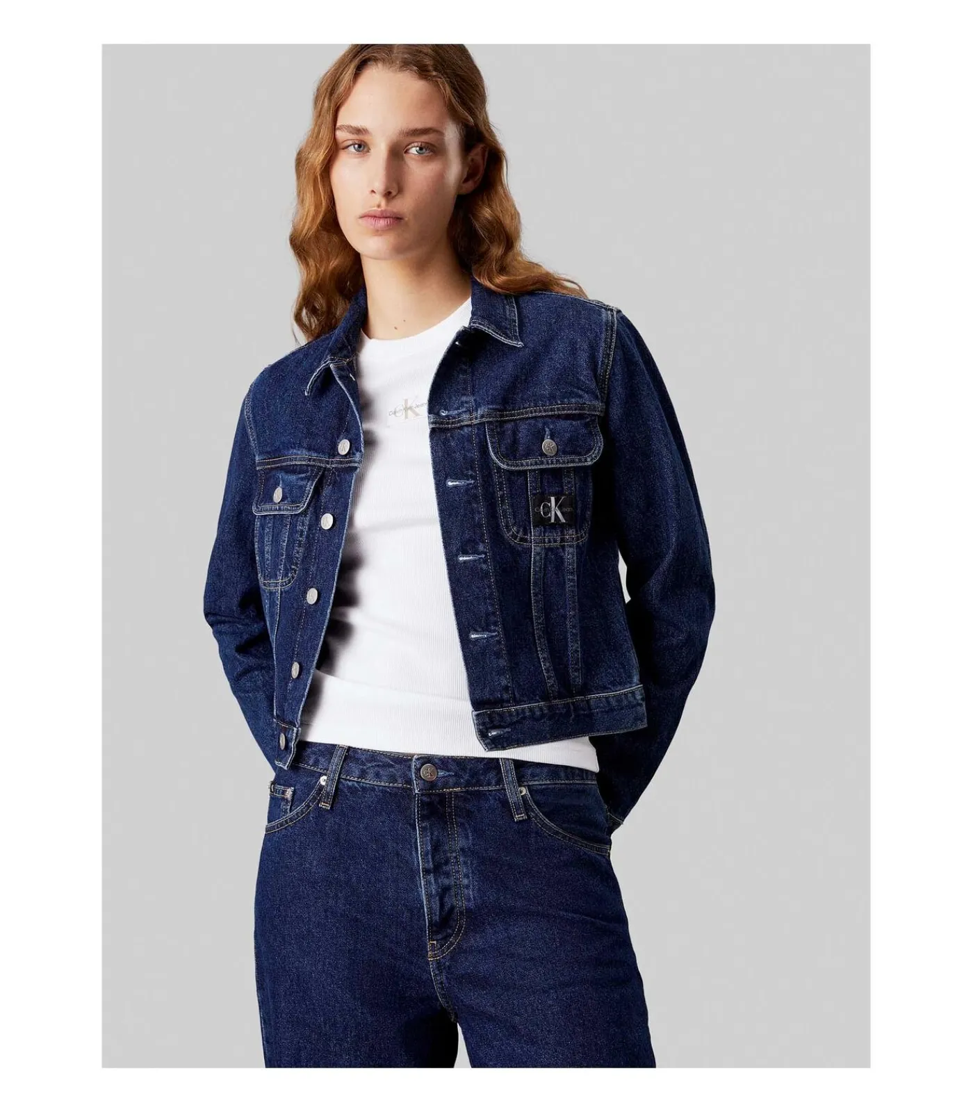 Calvin Klein Jeans Cropped 90'S Denim J blue Online