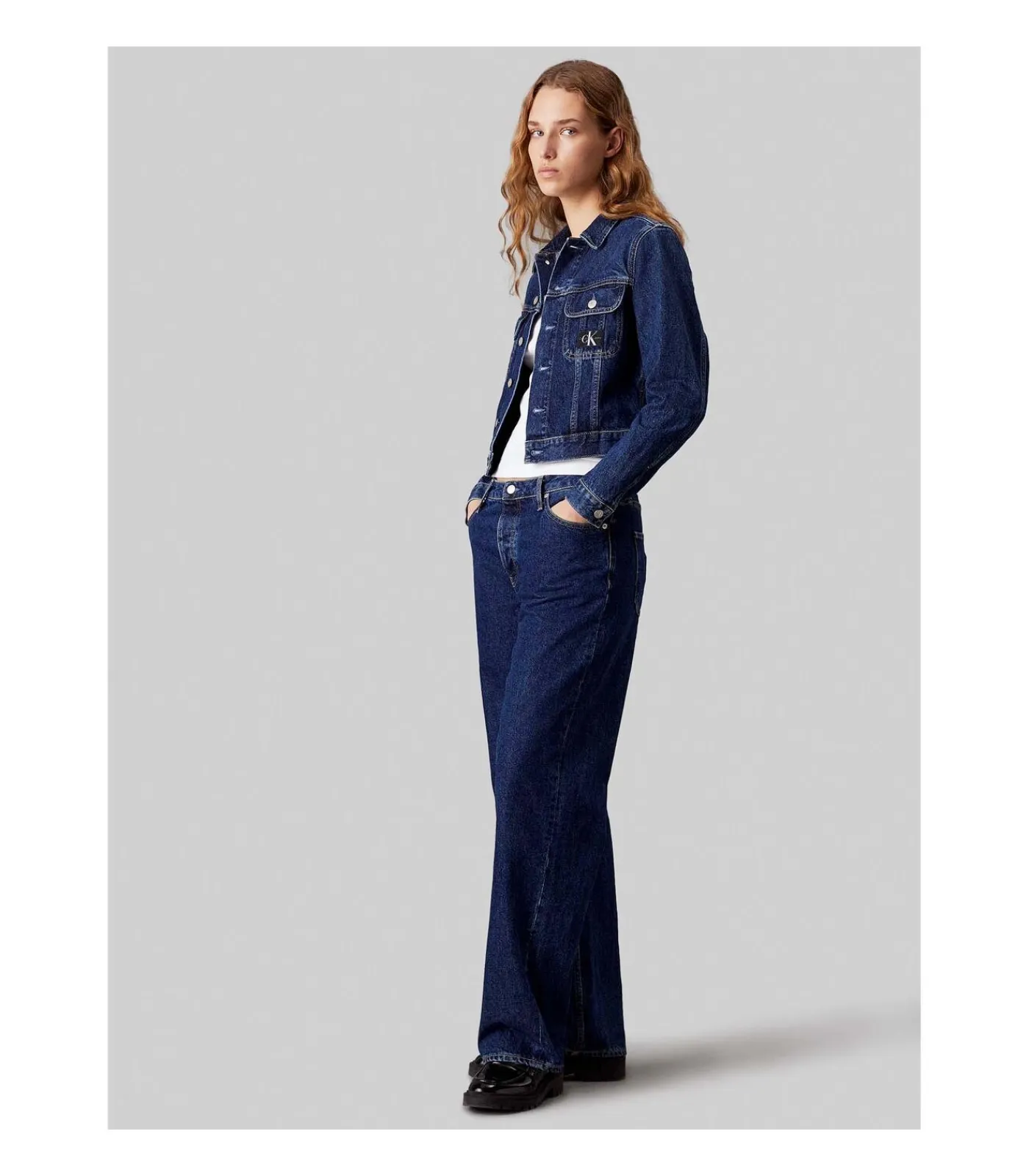 Calvin Klein Jeans Cropped 90'S Denim J blue Online