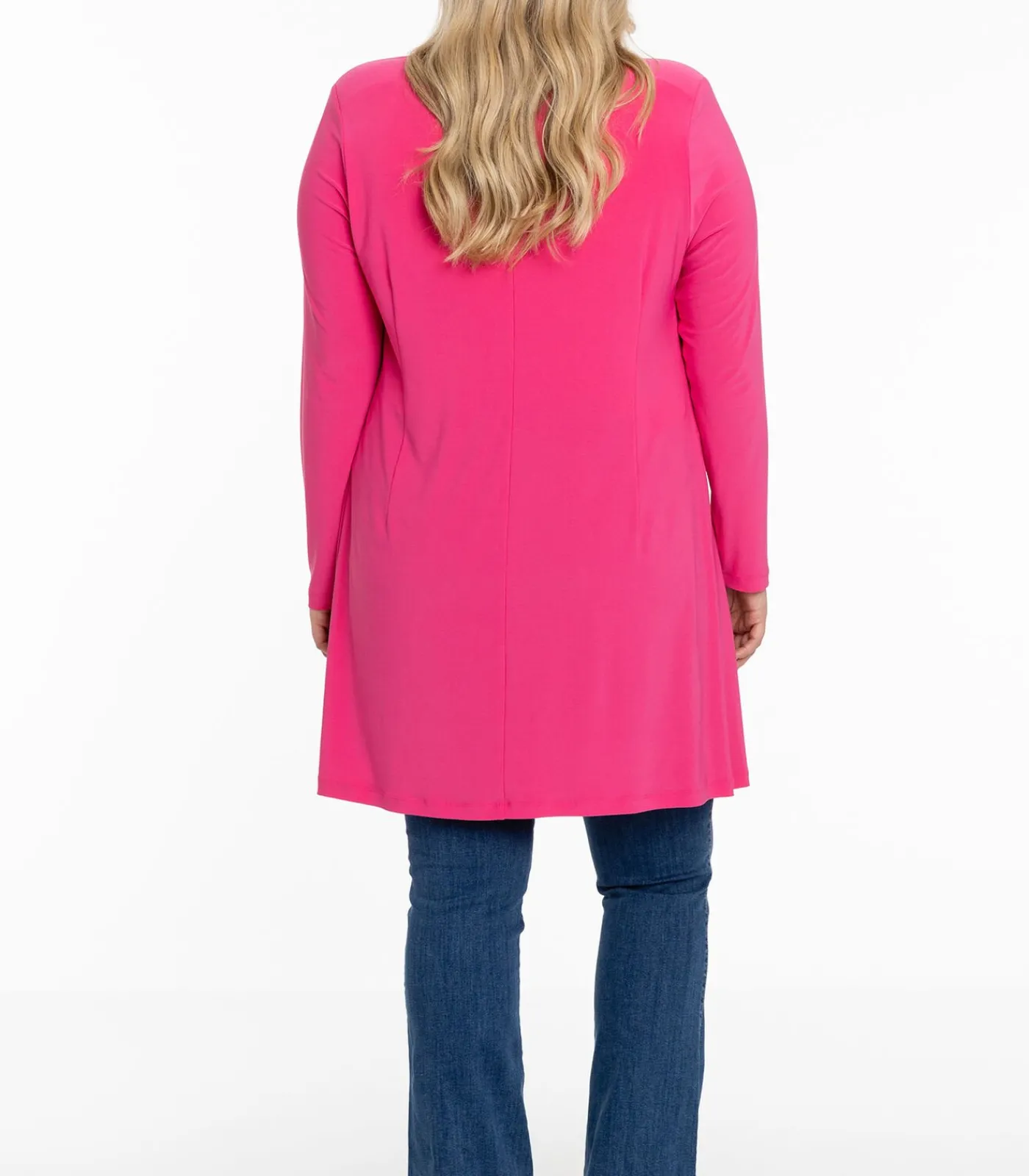 YOEK Dames Blazer met lange mouwen pink Best