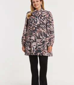 YOEK Dames Blouse print black Online