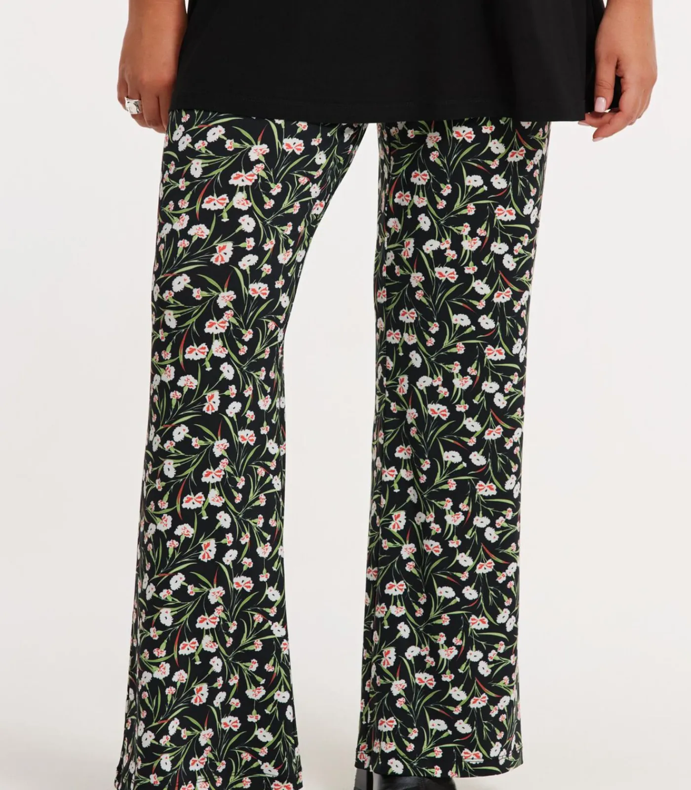 YOEK Dames Broek print black Sale