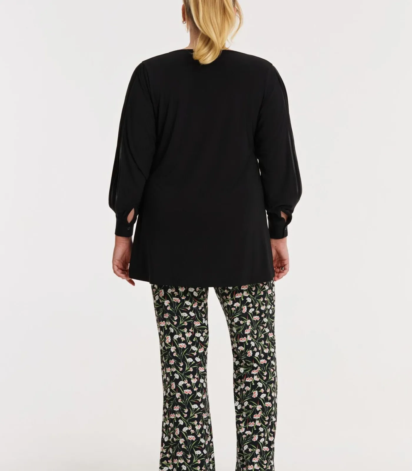 YOEK Dames Broek print black Sale