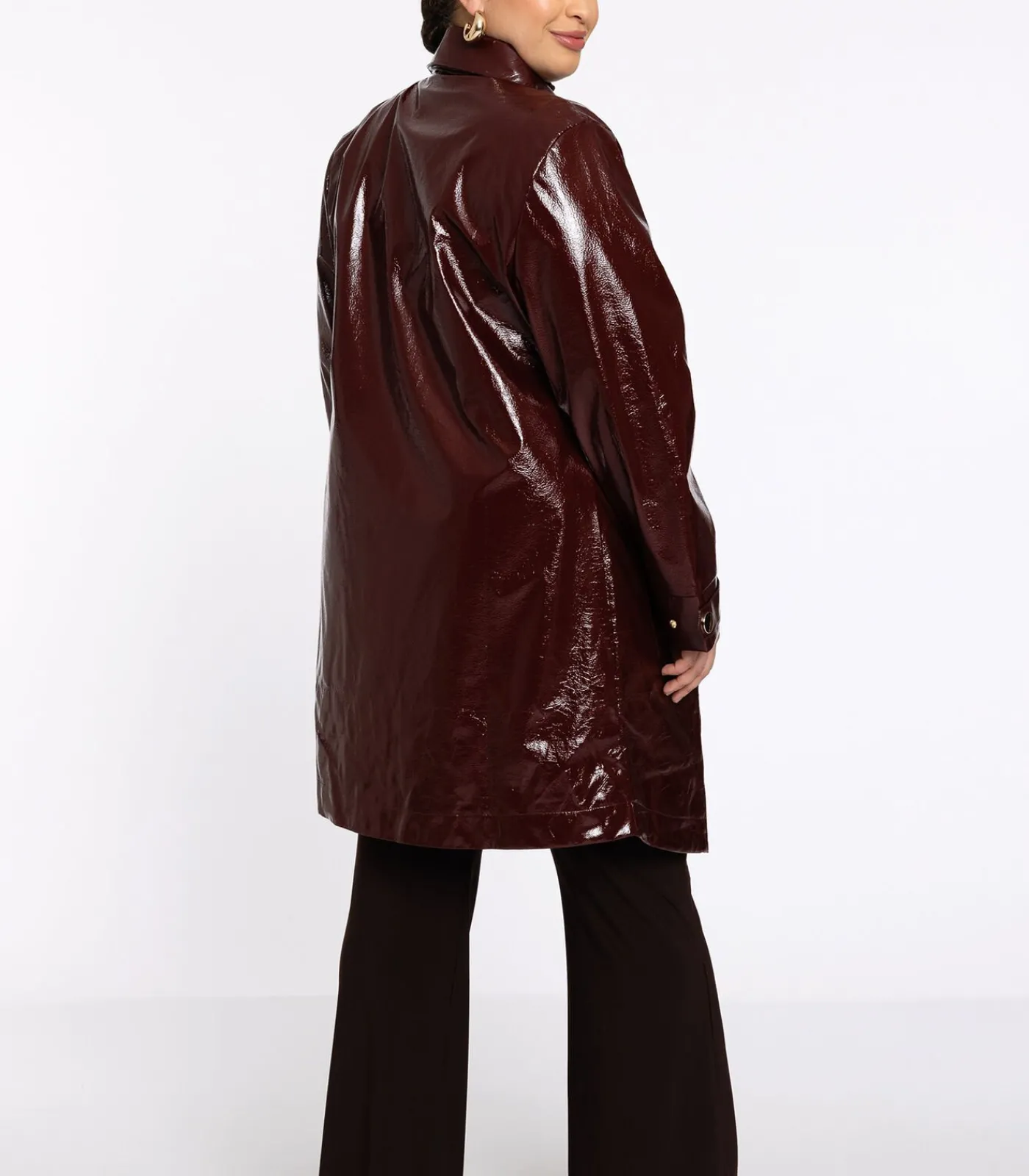 YOEK Dames Jacket print darkRed Online