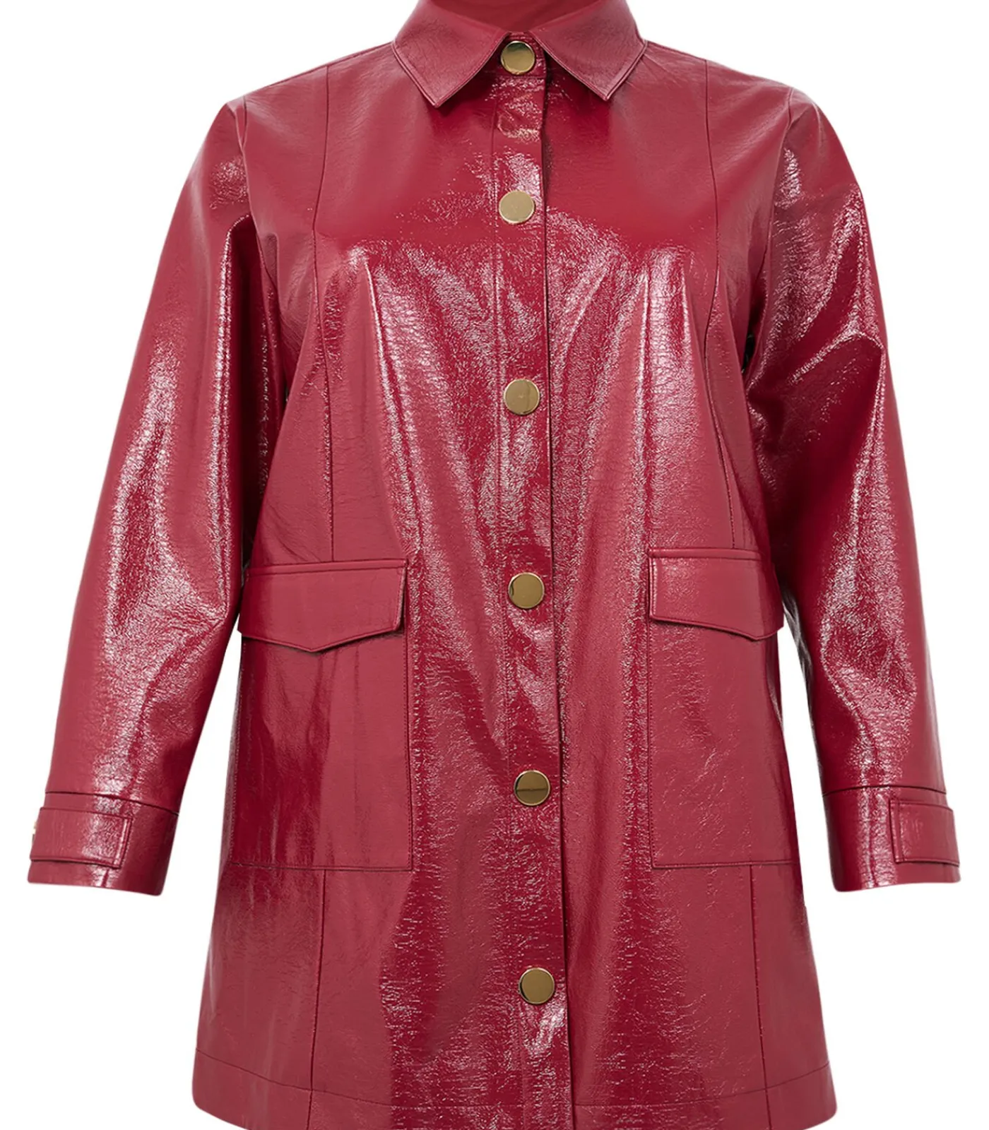 YOEK Dames Jacket print darkRed Online