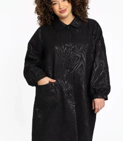 YOEK Dames Jas met lange mouwen black Best