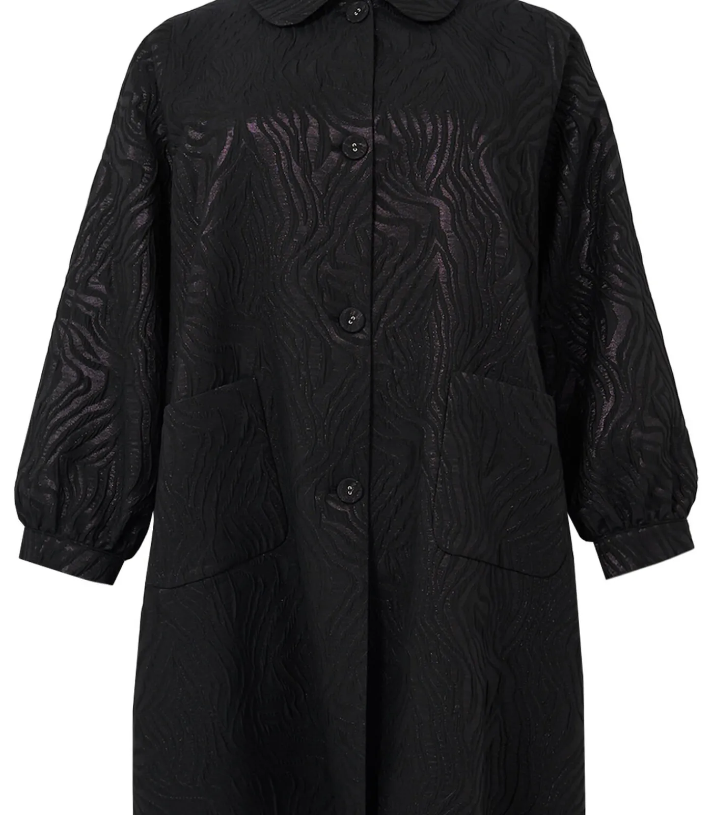 YOEK Dames Jas met lange mouwen black Best