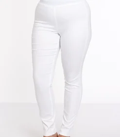 YOEK Dames Jeans Skinny Fit white Sale