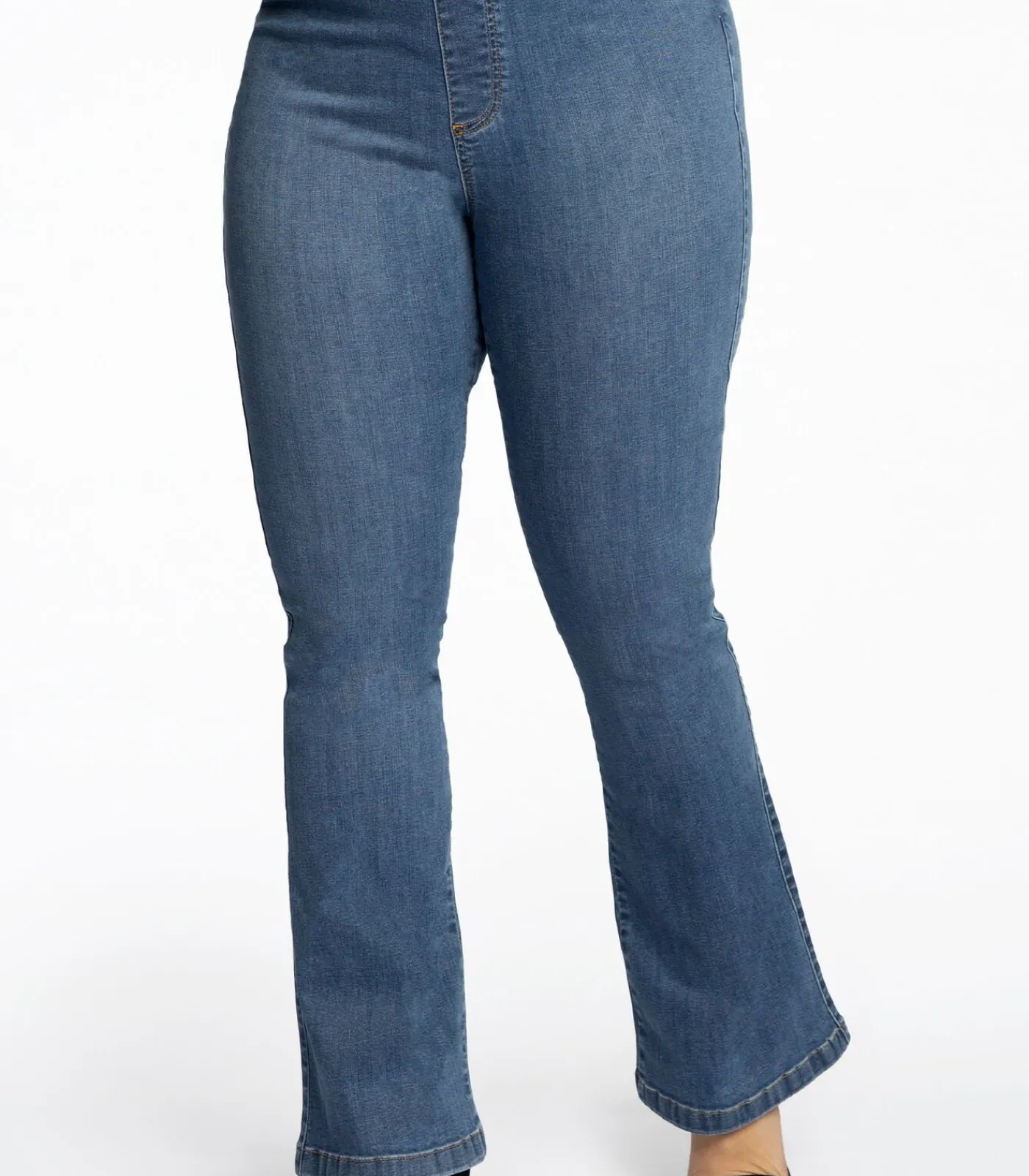 YOEK Dames Jeans Slim Fit Indigo Outlet
