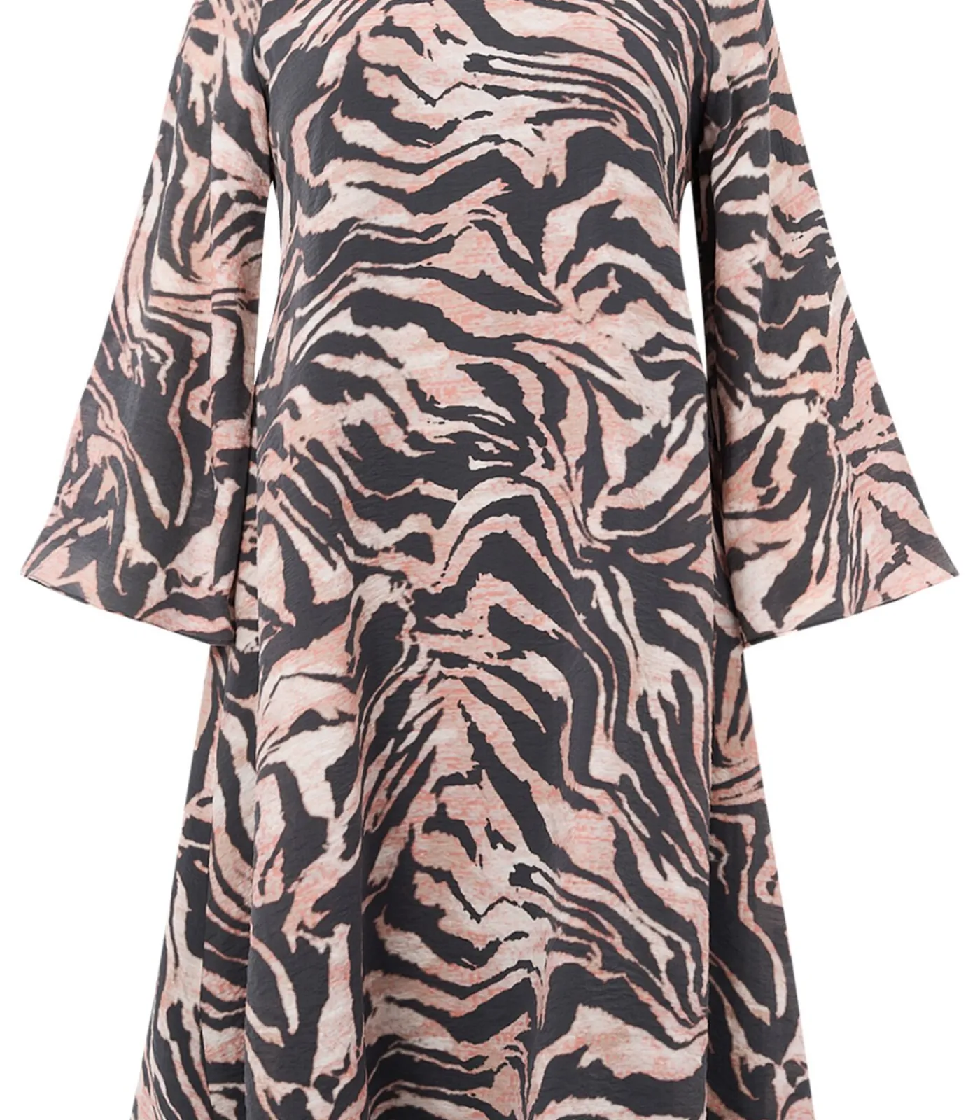 YOEK Dames Jurk print black Outlet