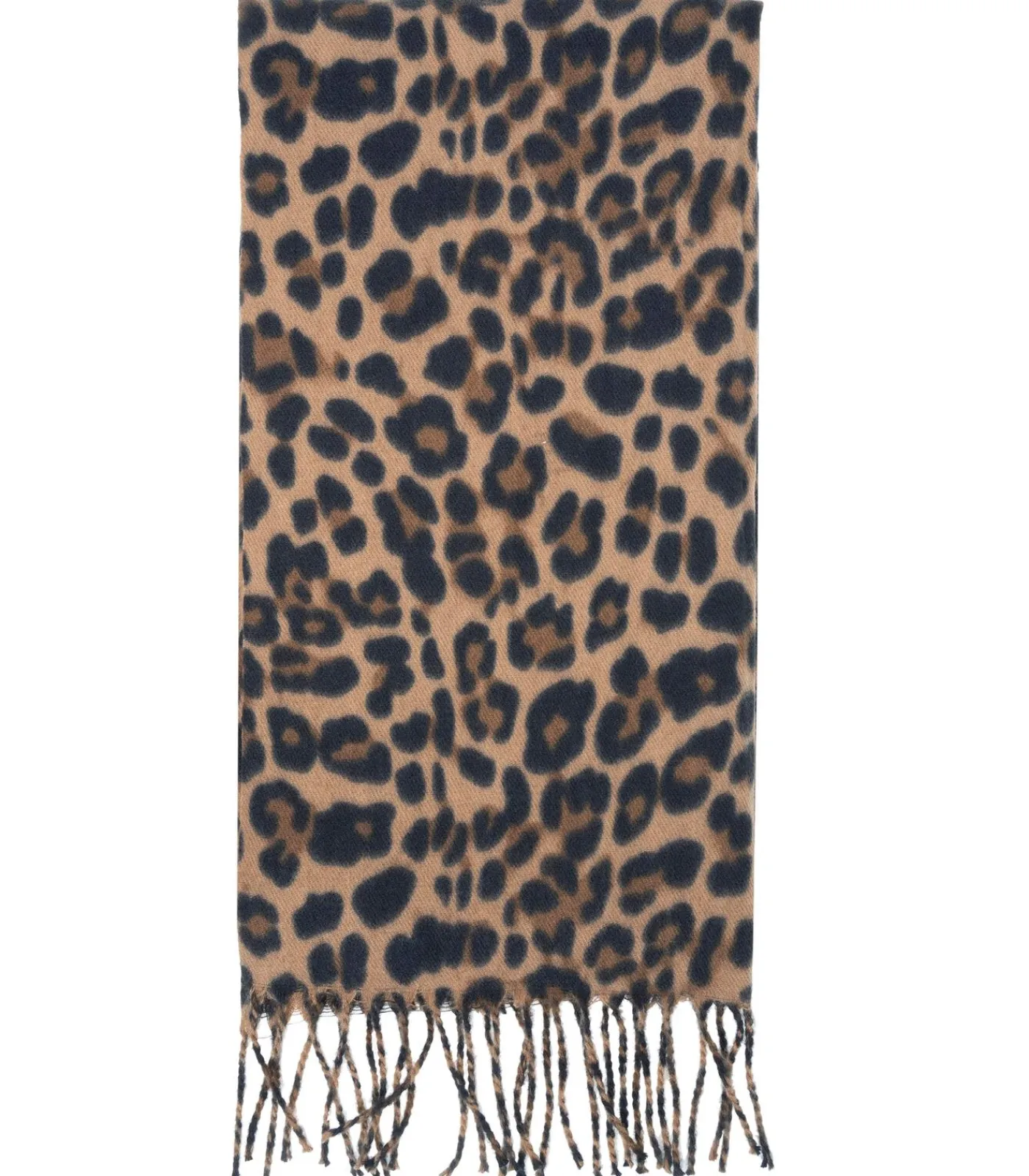 ISOTONER Dames sjaal met luipaard beige Sale