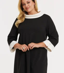 YOEK Dames Tuniek print black Outlet