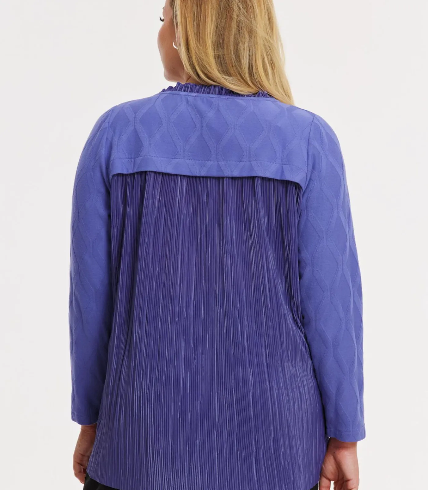 YOEK Dames Tuniek print lilac