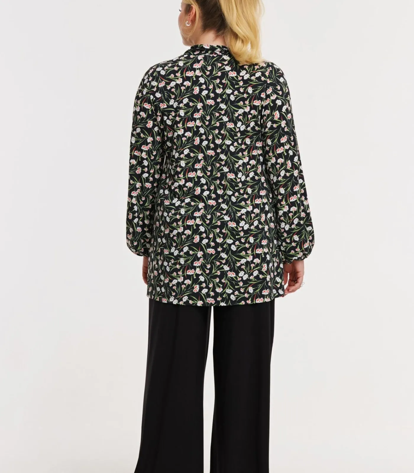 YOEK Dames Tuniek print black Hot