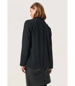 Soaked in Luxury Damesblazer met lange mouwen Shirley black Sale
