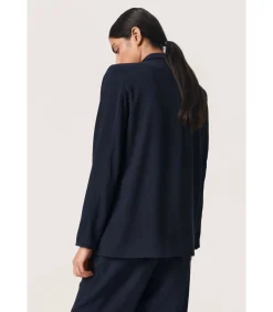 Soaked in Luxury Damesblazer met lange mouwen Shirley blue Discount