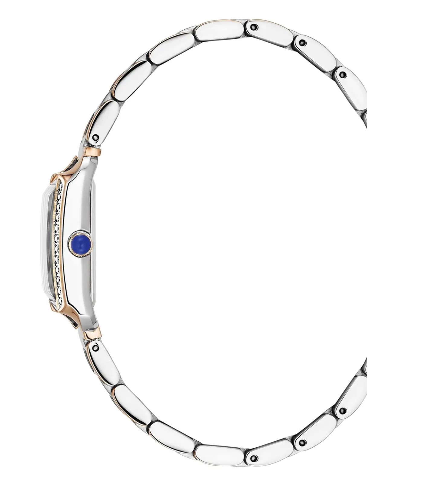 Jacques de Manoir Dameshorloge – Zwitsers kwartsuurwerk met 2 wijzers silver/roseGold Online