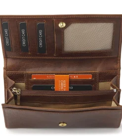 dR Amsterdam Damesportemonnee camel Sale