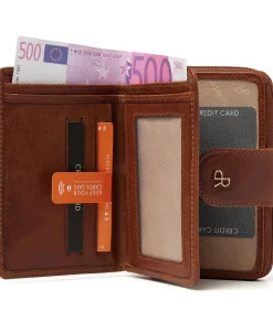 dR Amsterdam Damesportemonnee camel