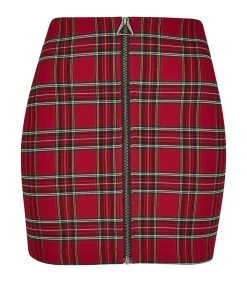 Urban Classics Damesrok Urban Classic checker red Sale