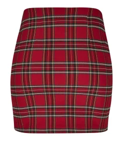 Urban Classics Damesrok Urban Classic checker red Sale