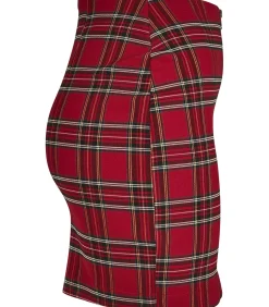 Urban Classics Damesrok Urban Classic checker red Sale