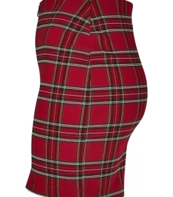 Urban Classics Damesrok Urban Classic checker red Sale