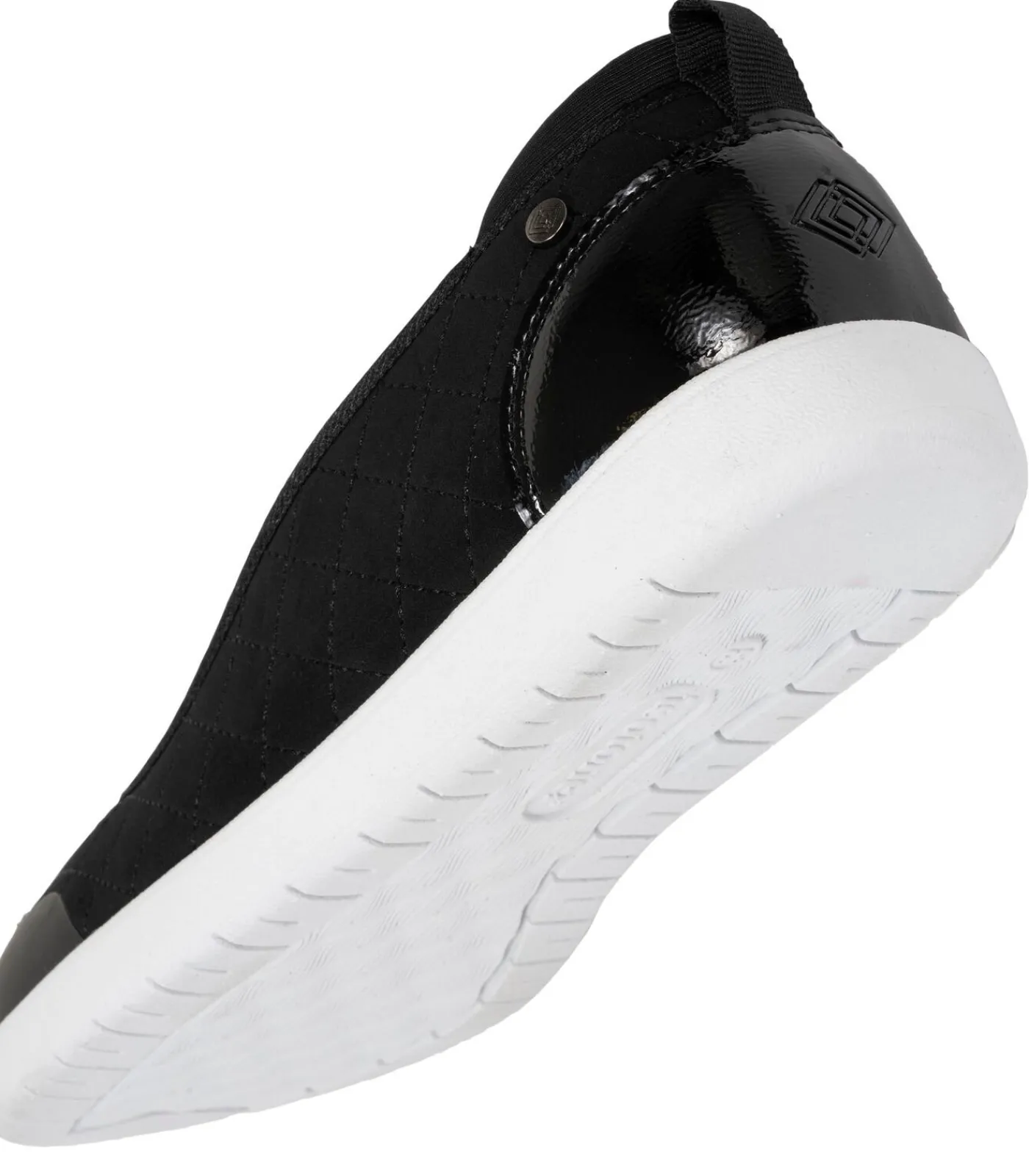 ISOTONER Damesslip ballerina's Zwart Gewatteerd black Discount
