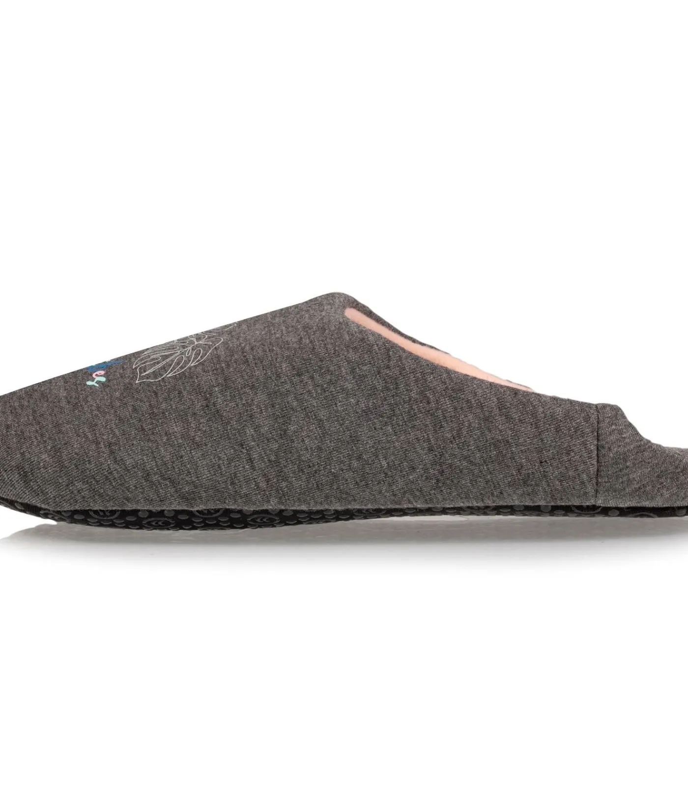 ISOTONER Damesslippers Grijs Zomervibes darkGrey New